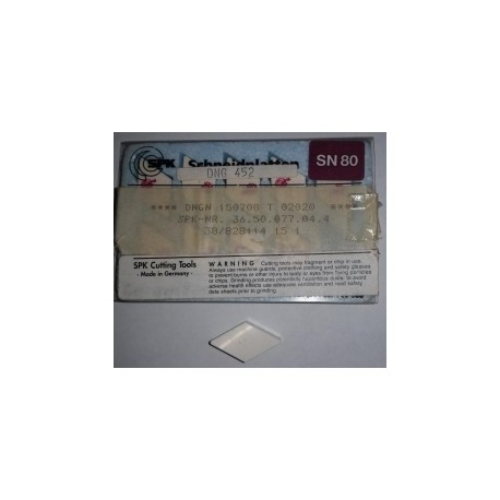Inserto Ceramica DNGN 452 (150708) SN80