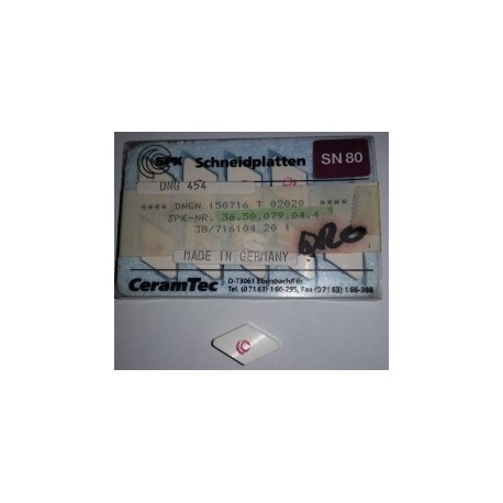 Inserto Ceramica DNGN 454 (150716) SN80