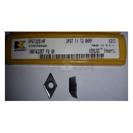 Inserto Carburo DPGT 11T04HP (32.51) K313
