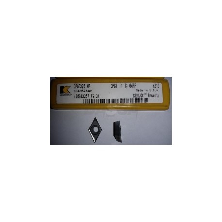 Inserto Carburo DPGT 11T04HP (32.51) K313