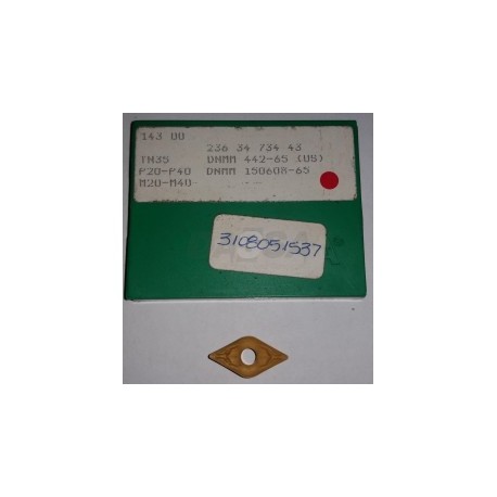 Inserto Carburo DNMM 442 (150608) TN35