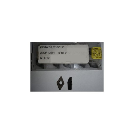 Inserto Carburo DPMW 11T308 (32.52) SC113
