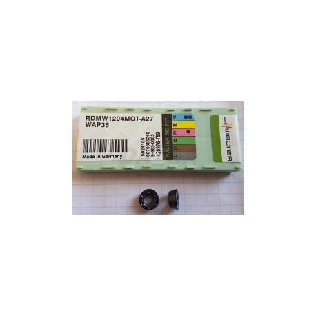 Inserto Carburo RDMW 1204MOT A-27 WAP35