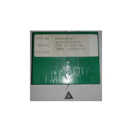 Inserto Carburo TNMG 221 (110304) TN5015
