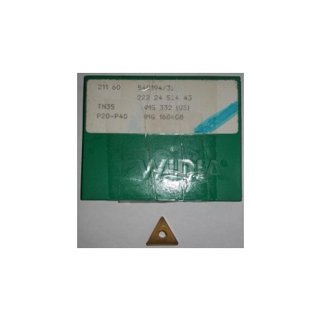 Inserto Carburo TNMG 332 (160408) TN35