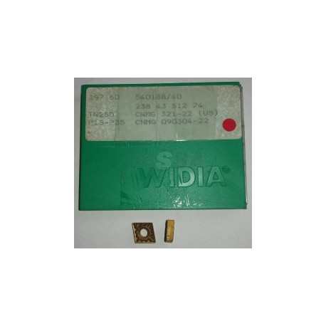 Inserto Carburo CNMG 321-22 (090304) TN250
