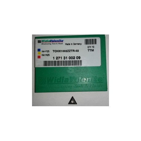 Inserto Carburo TOHX 1002ZZTR-02 TTM