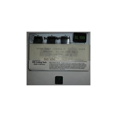 Inserto Ceramica SNGN 434 (120416) SL100