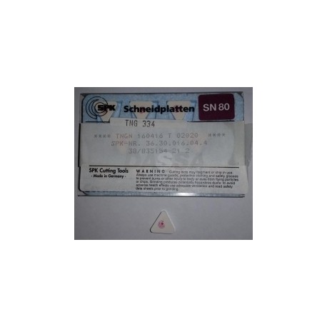 Inserto Ceramica TNGN 333 (160412) SN80