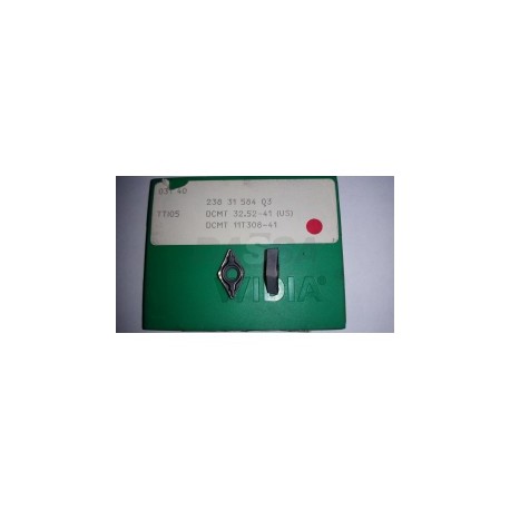 Inserto Cermet DCMT 11T308-41 (32.52) TTI05
