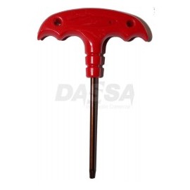 Llave Torx Tipo T con mango-T 15