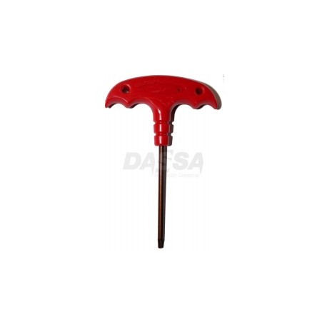 Llave Torx Tipo T con mango-T 15
